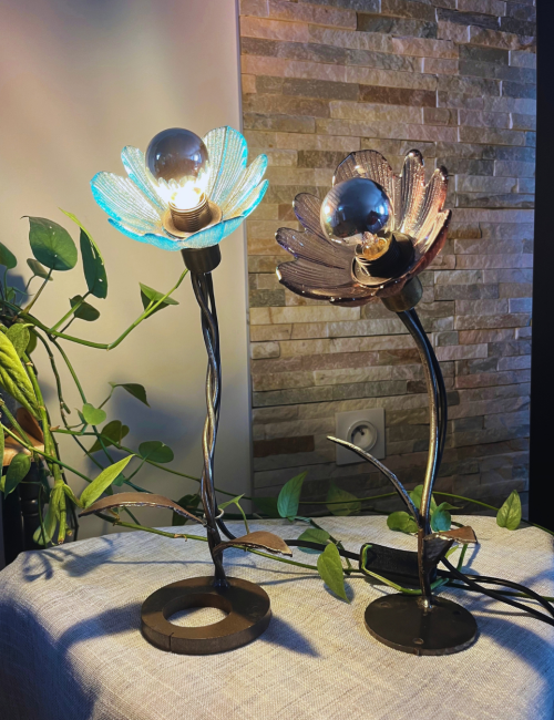 lampe fleur
